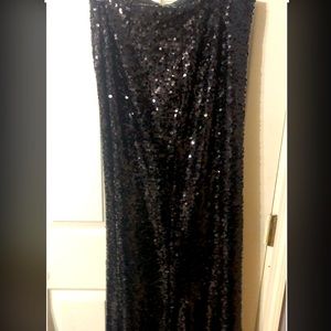 Calvin Klein Sequin Maxi Skirt